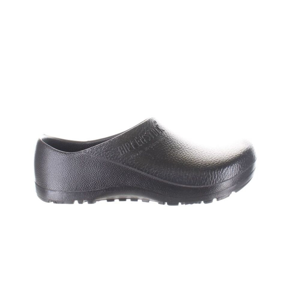 Birkenstock Womens Profi-Birki Black Clogs EUR 41 Medium (B, M)